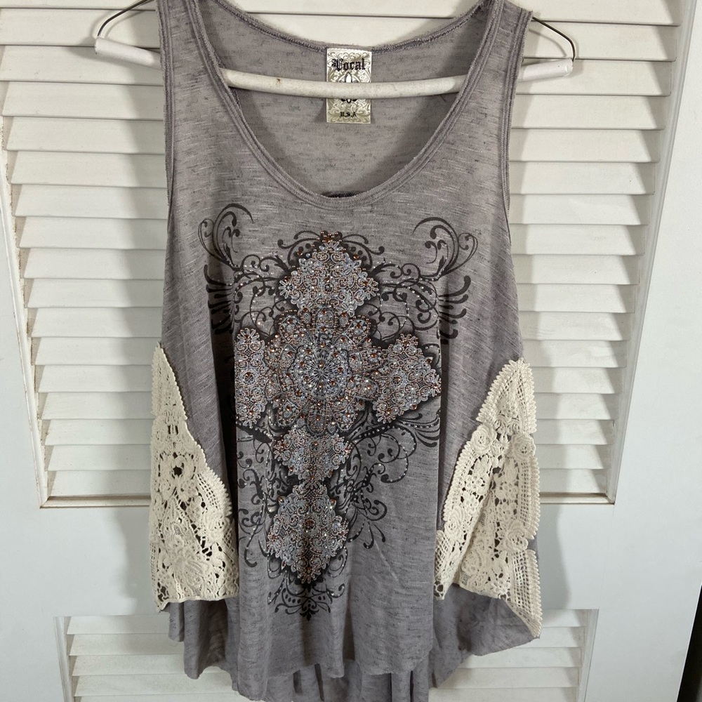 Cute cross dress up top